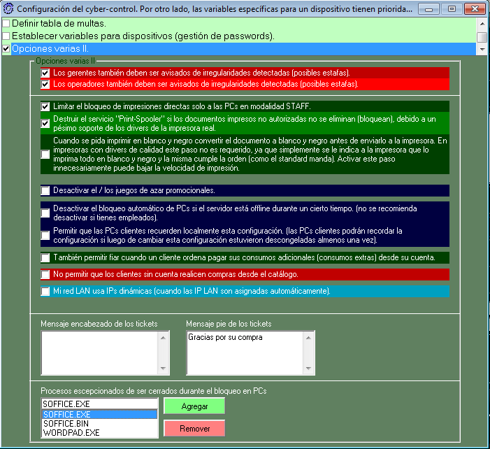 Whitelistprocess